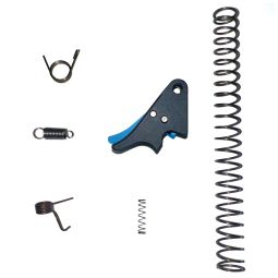 Powder River Precision Springfield Echelon Aluminum Trigger Kit, Black w/ Blue Safety