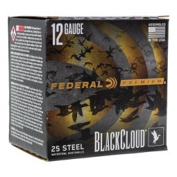 Federal Black Cloud 12ga. 3-1/2" 1-1/2oz. BB Shot, 25 Round Box