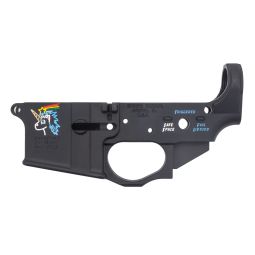 Spike's Tactical AR-15 Stripped Lower Snowflake, Color-Filled Markings