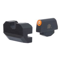 XS Sights S&W K & L Frame .38 / .357 Minimalist Night Sights, For Pinned Front Sight, Orange