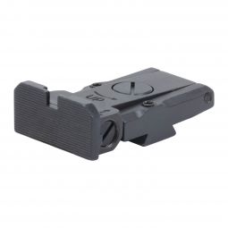 LPA Magnum Research Desert Eagle Adjustable Rear Black Serrated Sight