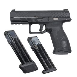 Beretta APX A1 Full-Size 9mm Pistol w/ 17rd. (x2) & 21rd. (x1) Magazines, Pre-Owned