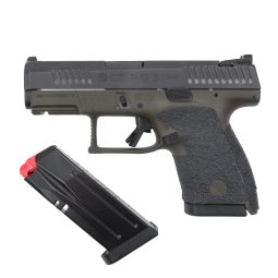 CZ P-10 S 9mm OD Green Pistol w/ 3.5" Barrel, 12 Round Magazines x2, Pre-Owned