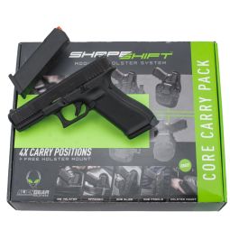 Glock 17 Gen5 9mm Pistol w/ Alien Gear ShapeShift Core Carry Pack & 17 Round Mags (x2), Pre-Owned