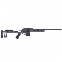 Vudoo Gun Works Apparition 22LR Rifle, Three 60 RH Action, MTU-V 22" Barrel, Gray MPA BA Ultra Lite