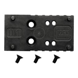 Glock MOS Adapter Plate 01, 9mm G17, G19, G45, G47, G34 (Doctor, Meopta, Insight, Vortex, Burris)