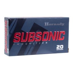 Hornady 30-30 WIN Subsonic 175gr. Sub-X Ammunition, 20 Round Box