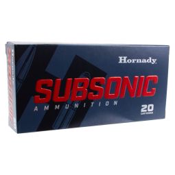 Hornady 45-70 Subsonic 410gr. Sub-X Ammunition, 20 Round Box