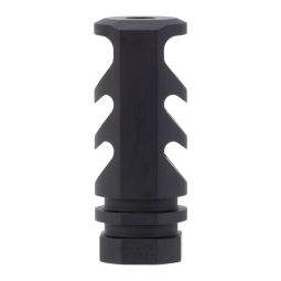 Precision Armament M4-72 Severe-Duty 5.56MM / .223 Compensator 1/2x28", Black