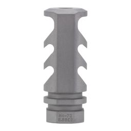 Precision Armament M4-72 Severe-Duty 5.56MM / .223 Compensator 1/2x28", Stainless