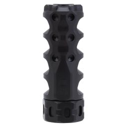 Precision Armament HYPERTAP 6.5MM / .264 Muzzle Brake 5/8x24", Black