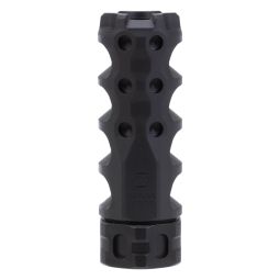 Precision Armament HYPERTAP 9MM / .355 Slim Muzzle Brake 1/2x28", Black