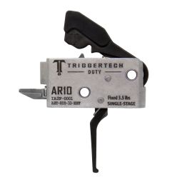 TriggerTech Duty Single Stage AR-10 Trigger, Black Flat Trigger