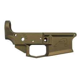 Aero Precision M4E1 Stripped AR-15 Lower Receiver, Anodized Kodiak Brown