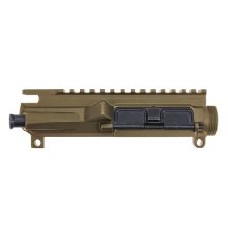 Aero Precision M4E1 Threaded AR-15 Assembled Upper Receiver, Anodized Kodiak Brown