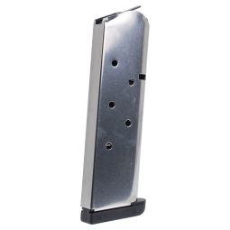 Check-Mate Full Size 1911 7 Round .45 ACP Magazine, Stainless