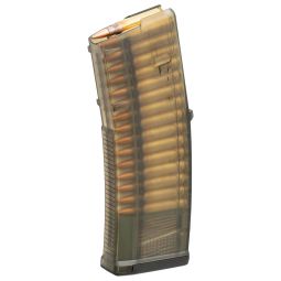 Magpul TMAG 30 Round Magazine, 5.56x45mm NATO / .223 Remington, Olive Drab Translucent