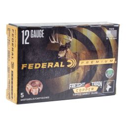 Federal Freight Train 12ga. 2-3/4" 300gr. Sabot Slug Ammunition, 5 Round Box