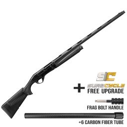 Benelli SBE3 Shotgun, 12ga. 3.5", 28" Barrel w/ Sure Cycle +6 Carbon Fiber Tube & Frag Bolt Handle