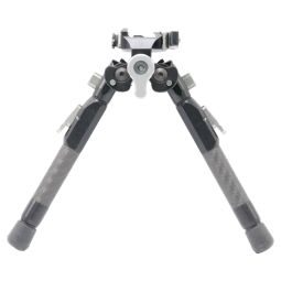 Tier-One ATAC 7" Carbon Fiber Bipod w/ Pan & Tilt ARCA Adapter