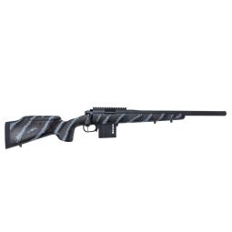 Vudoo Gun Works Sinister Altitude Rifle, Three 60 RH Action, 22 LR 20" Kukri Contour Barrel