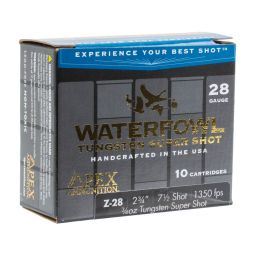 Apex Ammunition TSS Waterfowl Ammuntion, 28ga. 2-3/4" 3/4oz. #7.5 Shot, 10 Round Box