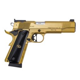 Charles Daly 1911 Empire Grade Pistol, Gold, 45ACP