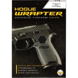 Hogue Wrapter Block Adhesive Grip, Sig Sauer P320 Full Size Small Grip