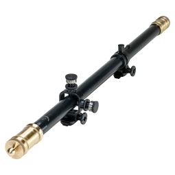 Hi-Lux Malcolm 6x17mm Rifle Scope 3/4in Tube, Two Tone, Black / Brass