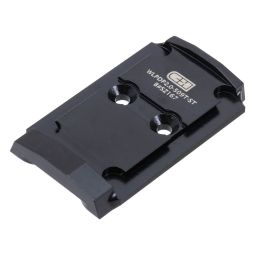 C&H Precision Walther PDP 2.0 to Holosun 509T Optics Mounting Plate, Steel