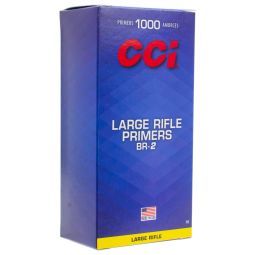 CCI BR2 Large Rifle Primers, Box of 1000