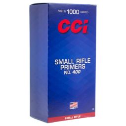 CCI No. 400 Small Rifle Primers, Box of 1000