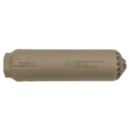 HUXWRX FLOW 762 Ti Suppressor, .30cal/7.62mm, FDE