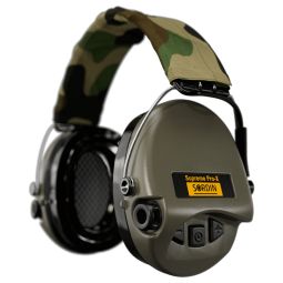 Sordin Supreme Pro-X LED Electronic Hearing Protection, Green