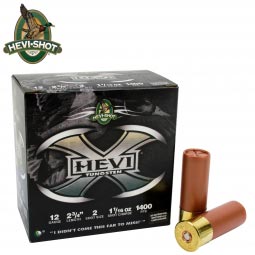 Hevi Shot Hevi-X 12ga. 2-3/4" 1-1/16oz. #2 Shot, 25 Round Box