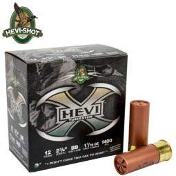 Hevi Shot Hevi-X 12ga. 2-3/4" 1-1/16oz. BB Shot, 25 Round Box