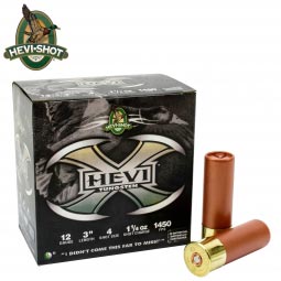 Hevi Shot Hevi-X 12ga. 3" 1-1/4oz. #4 Shot, 25 Round Box