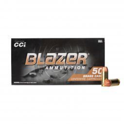 Blazer .40 S&W 165gr. FMJ Ammunition, 50 Round Box