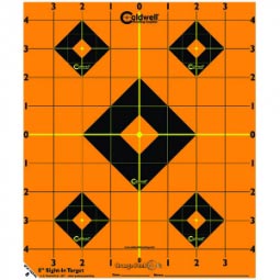 Caldwell Orange Peel 8" Sight-In Target , 5 Pack