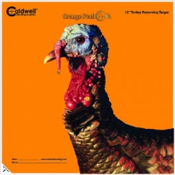 Caldwell Orange Peel Turkey Target 12", 5 Pack