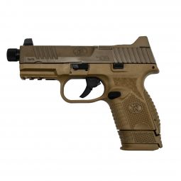 FN 509 Compact Tactical 9mm Pistol, FDE w/(1) 12 Round and (1) 24 Round Magazine