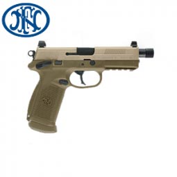 FNX-45 Tactical DA/SA MS FDE/FDE (2) 15-Rnd Night Sight