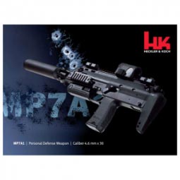 Heckler and Koch MP7A1 18" x 24" Poster