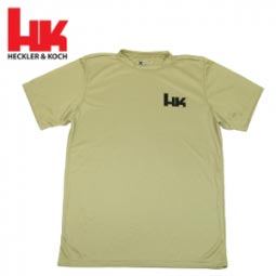 Heckler And Koch DriFit Short Sleeve Desert Sand Shirt