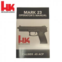 Heckler and Koch Mark 23 Operator's Manual