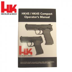 Heckler and Koch HK45 Operator's Manual