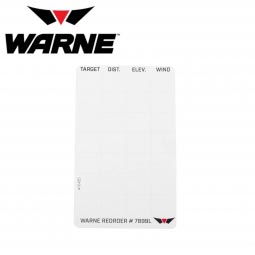 Warne Data Card Label Refills, 50pk