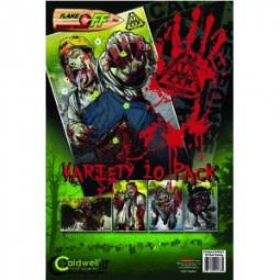 Caldwell ZTR Zombie Combo Flake-Off Target, 10 Pack