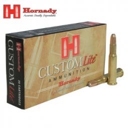 Hornady Custom Lite Reduced Recoil 30-30 WIN 150gr RN Ammunition 20 Round Box