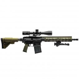 Heckler & Koch MR762 Black/FDE Long Range Package III w/ Vortex Viper, Bipod, & G28 Buttstock